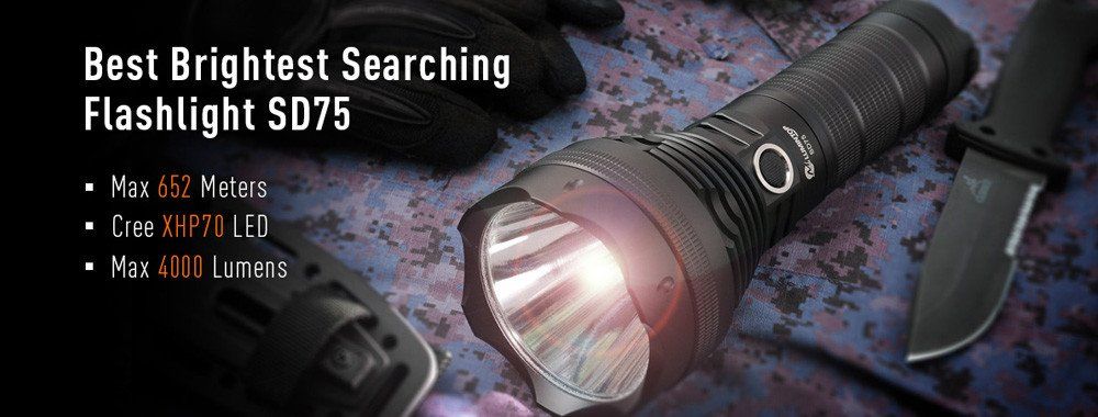 البحث والإنقاذ مصباح يدوي